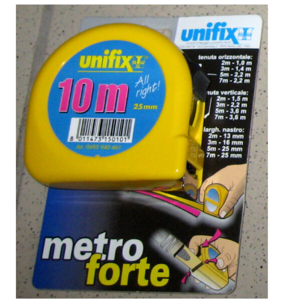 Metro-forte-flessometro-professionale-10-metri-Unifix-prezzo-costo-online