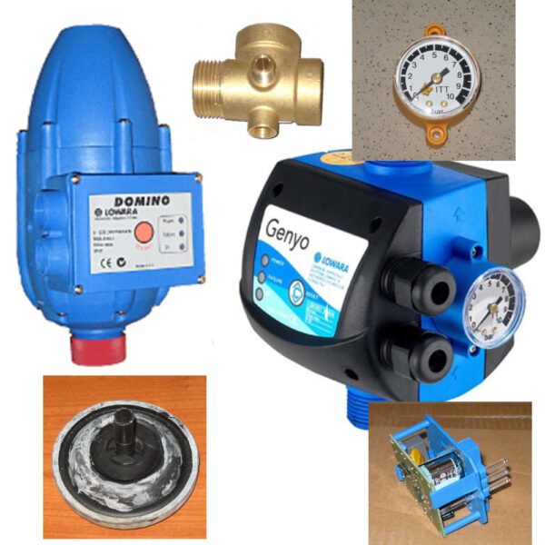 Press control e ricambi per pompe elettriche